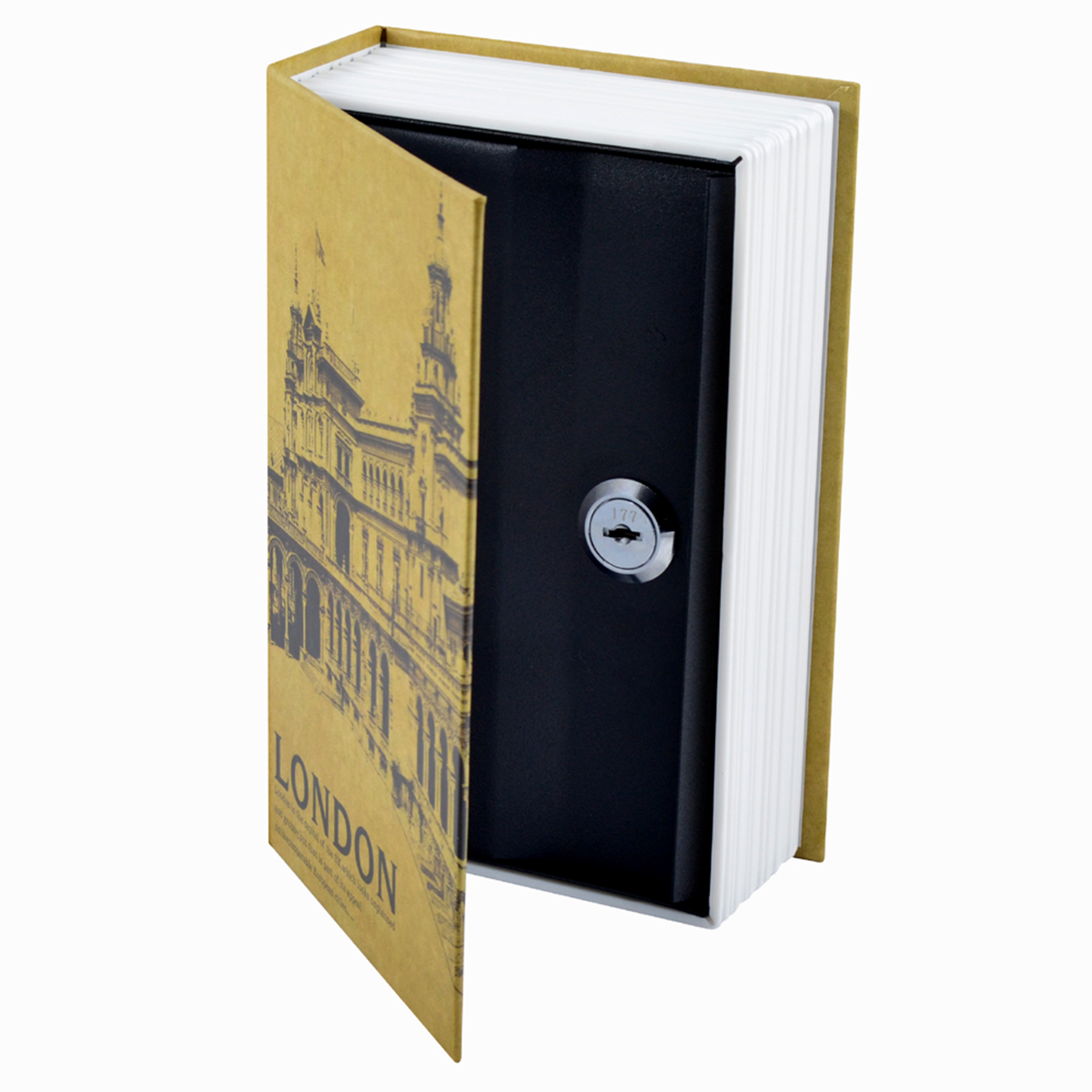 Alvinlite Caja fuerte en forma de libro – Caja de seguridad con forma de  libro de simulación decorativa para dormitorio, sala de estar, oficina