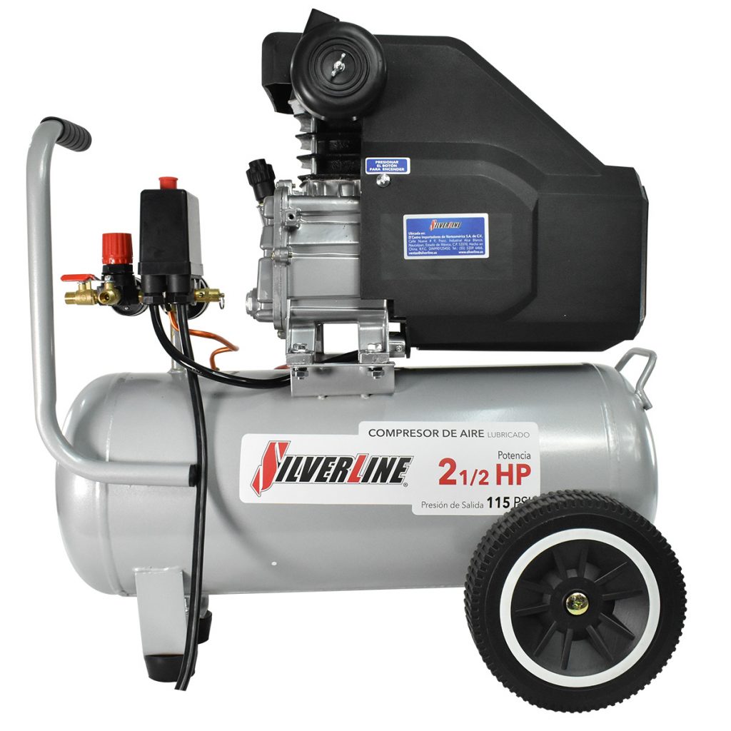COMPRESOR DE AIRE LUBRICADO Silverline México